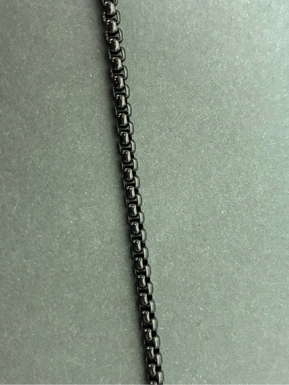 Gold and Black Layered Chain Necklace about 33”